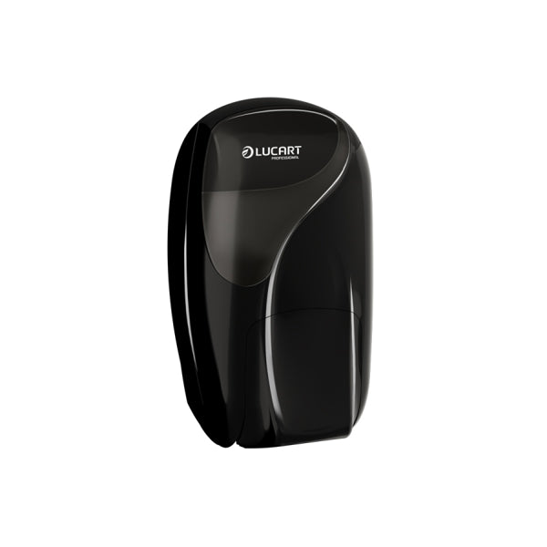 Lucart Identity Seifenspender – 400 ml Kartusche, schwarz – 1 Stück