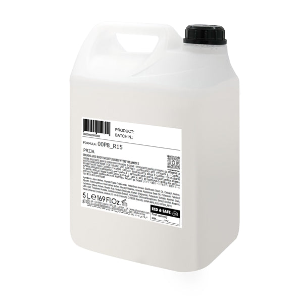 Hand & Body Lotion Prija, Nachfüllbidon 5 L – 2 Bidons