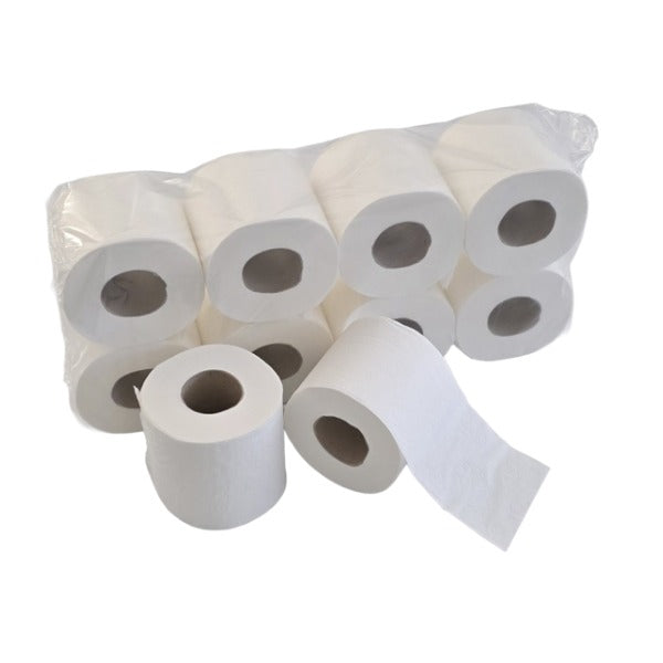 Toilettenpapier Luma Kleinrollen, Zellstoff, 3-lagig, 250 Blatt – 72 Rollen