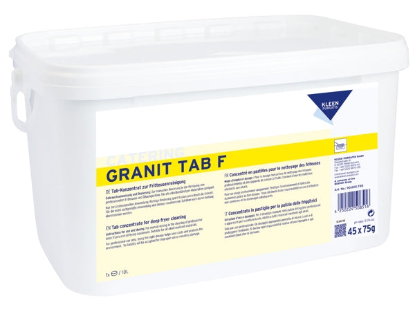 Kleen Purgatis GRANIT TAB F Fritteusenreiniger 45 Tabs gebrauchsfertig – 45 Stück