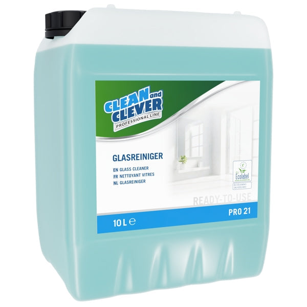 Glasreiniger CLEAN and CLEVER PRO 19, 10 Liter – 1 Bidon