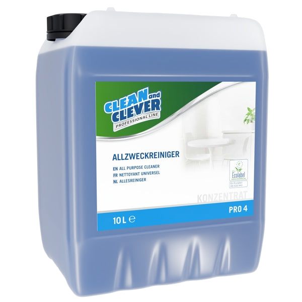 Allzweckreiniger CLEAN and CLEVER PRO 4, 10 Liter – 1 Bidon
