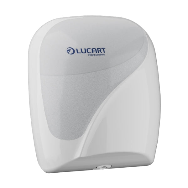 Lucart Identity L1 Mini Einzelblatt-Toilettenpapierspender, Kunststoff, schwarz – 1 Stück
