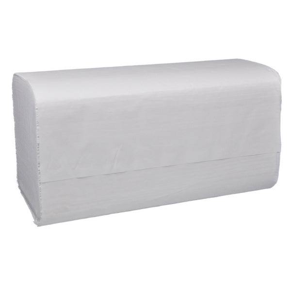 Handtuch Ultra – Zellstoff V-Falz, 2-lagig, Weiß, 24 × 21 cm, 5040 Blatt