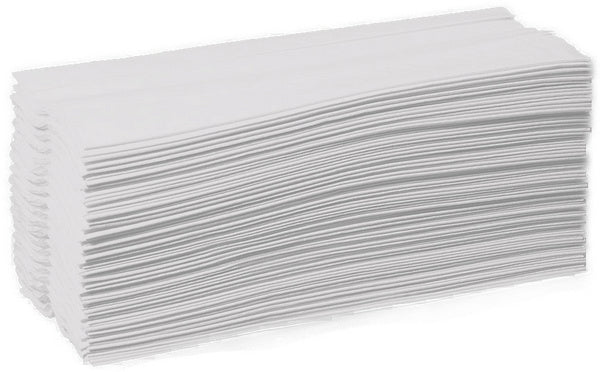 Handtuch Jolly Exclusive, C-Falz, Zellstoff, 3-lagig, weiss, 25 × 33 cm