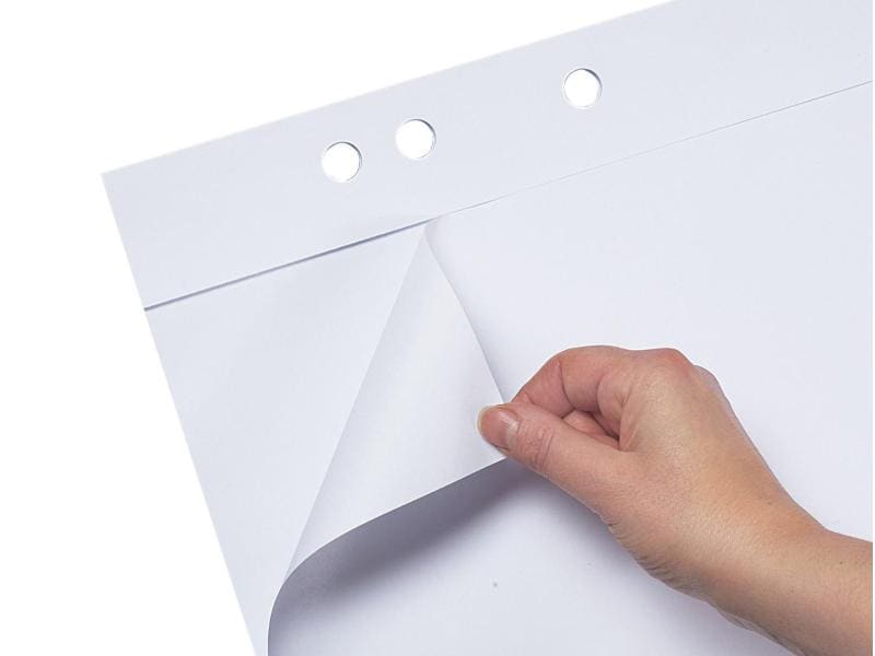 Flipchart-Block Bi-Office Earth blanko, 65 × 98 cm, 55 g/m²