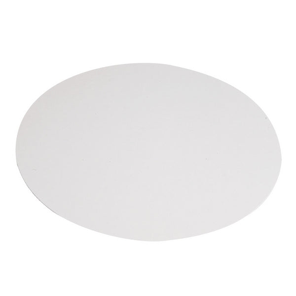 Tortenscheibe Karton, rund, patiniert, weiss, Ø 24 cm – 250 Stück