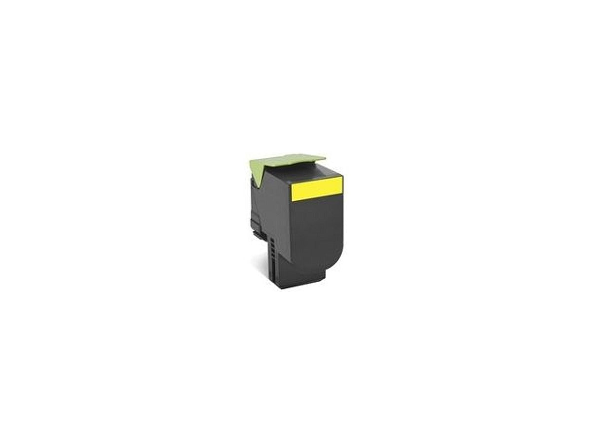 LEXMARK CS310 / CS410 / CS510 Original Toner, Gelb, Hohe Ergiebigkeit (HY)