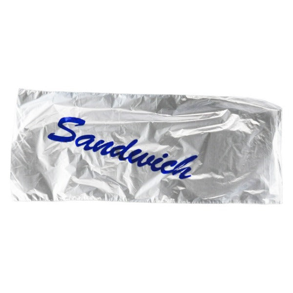 Sandwichbeutel HD-PE, natur, bedruckt, 12,5 × 29 cm – 500 Stück