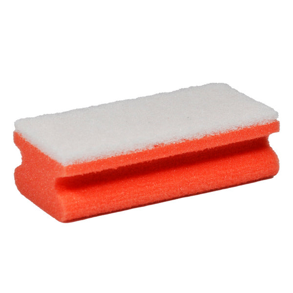 Pflegeschwamm CLEAN and CLEVER PRO 61, rot/weiss – 6 Stück