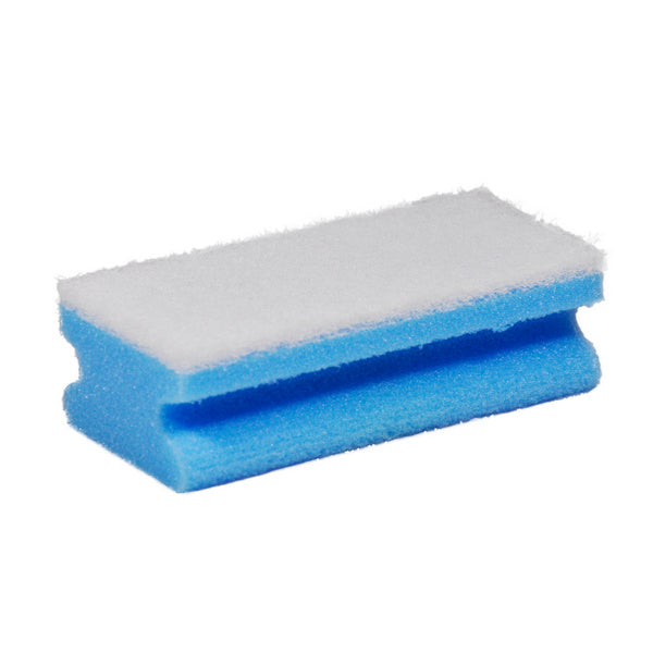 Pflegeschwamm CLEAN and CLEVER PRO 61, blau/weiss – 6 Stück