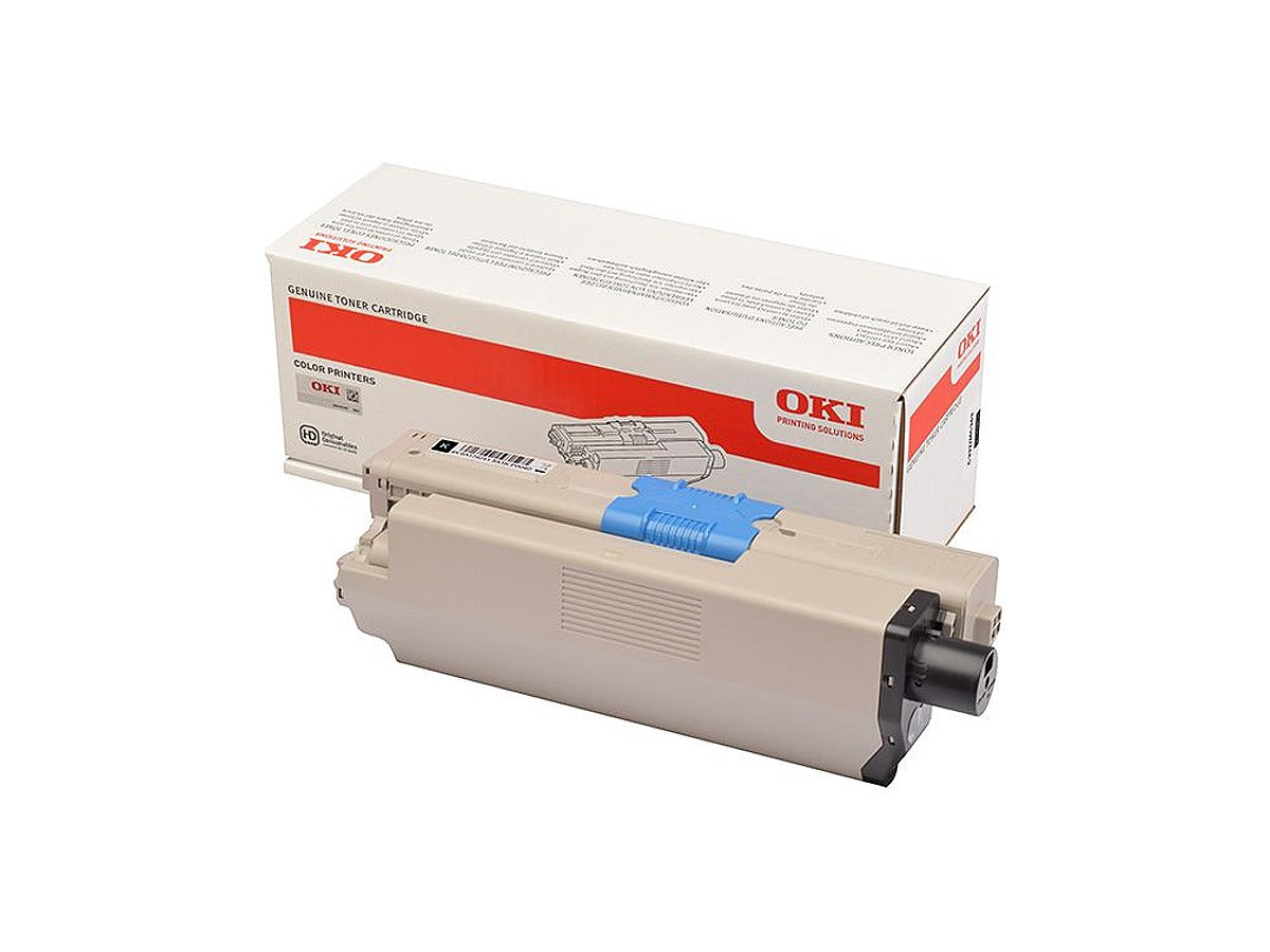 OKI C332 / MC363 Original Toner, Schwarz, Hohe Ergiebigkeit (HY)