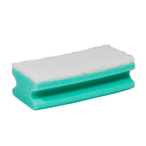 Pflegeschwamm CLEAN and CLEVER PRO 61, grün/weiss – 6 Stück
