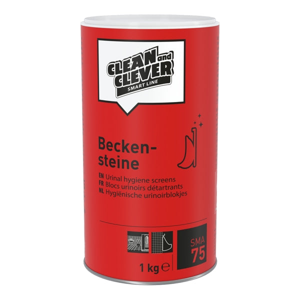 CLEAN and CLEVER Beckensteine SMA 75, 1 kg – 12 Dosen