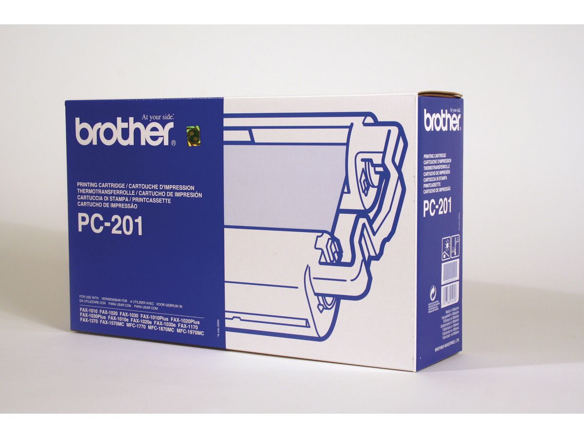 BROTHER Druckkassette m. Filmrolle PC-201 Fax-1010 420 Seiten