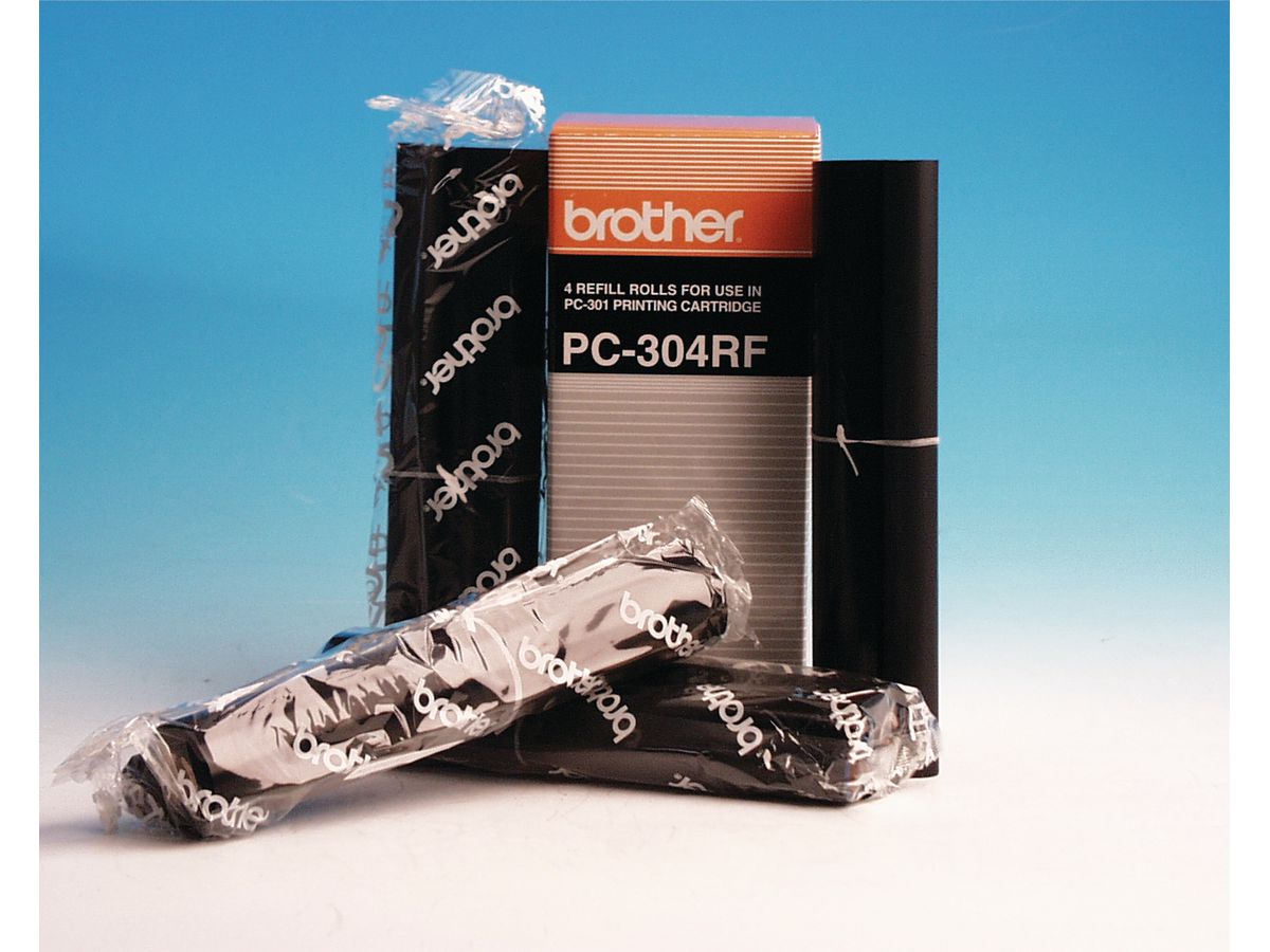 BROTHER Refill Filmrollen PC-304RF Fax-910 4 Rollen
