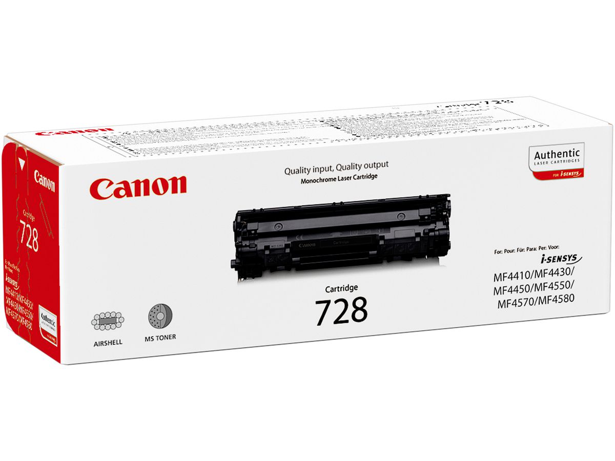 CANON Toner-Modul 728 schwarz 3500B002 MF 4410/4580 2100 Seiten