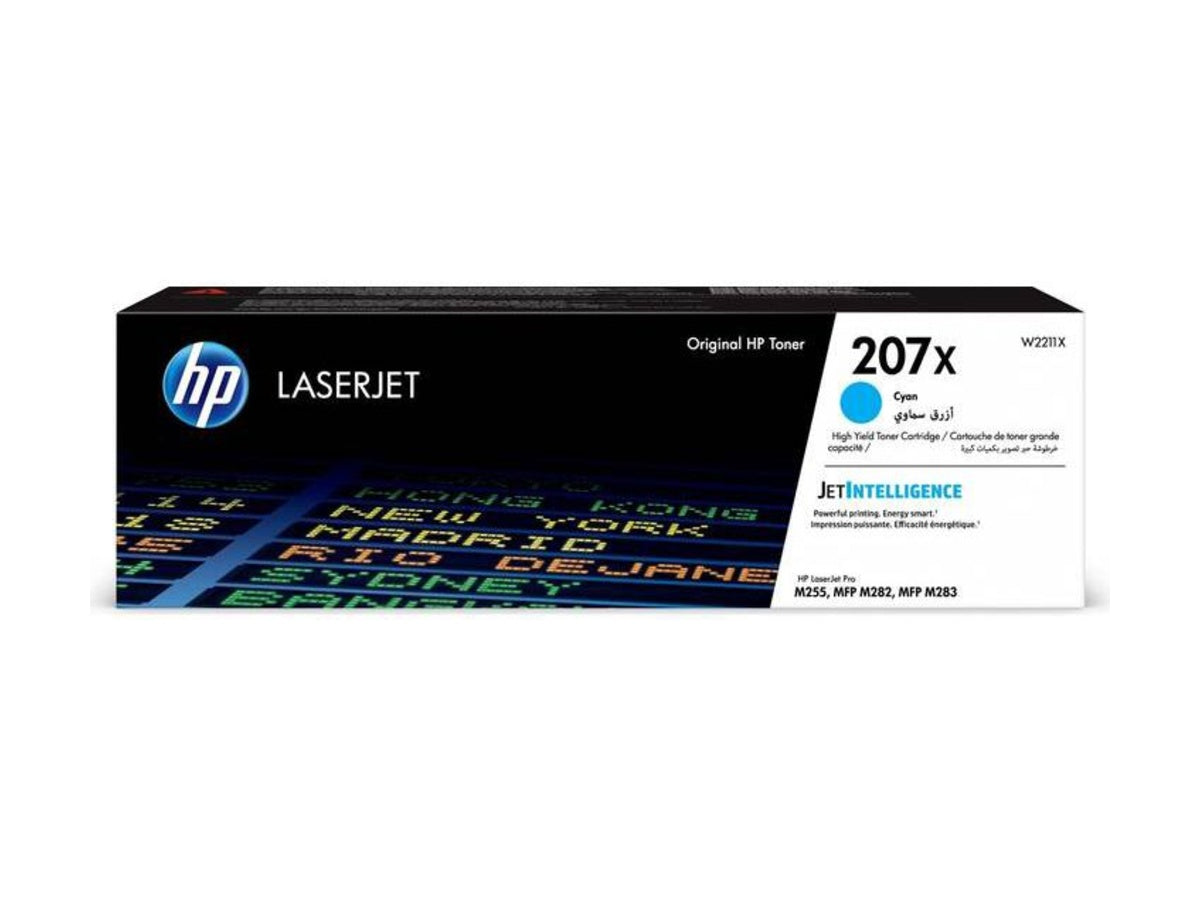 HP Toner-Modul 207X CLJ Pro M255/282/283, Cyan
