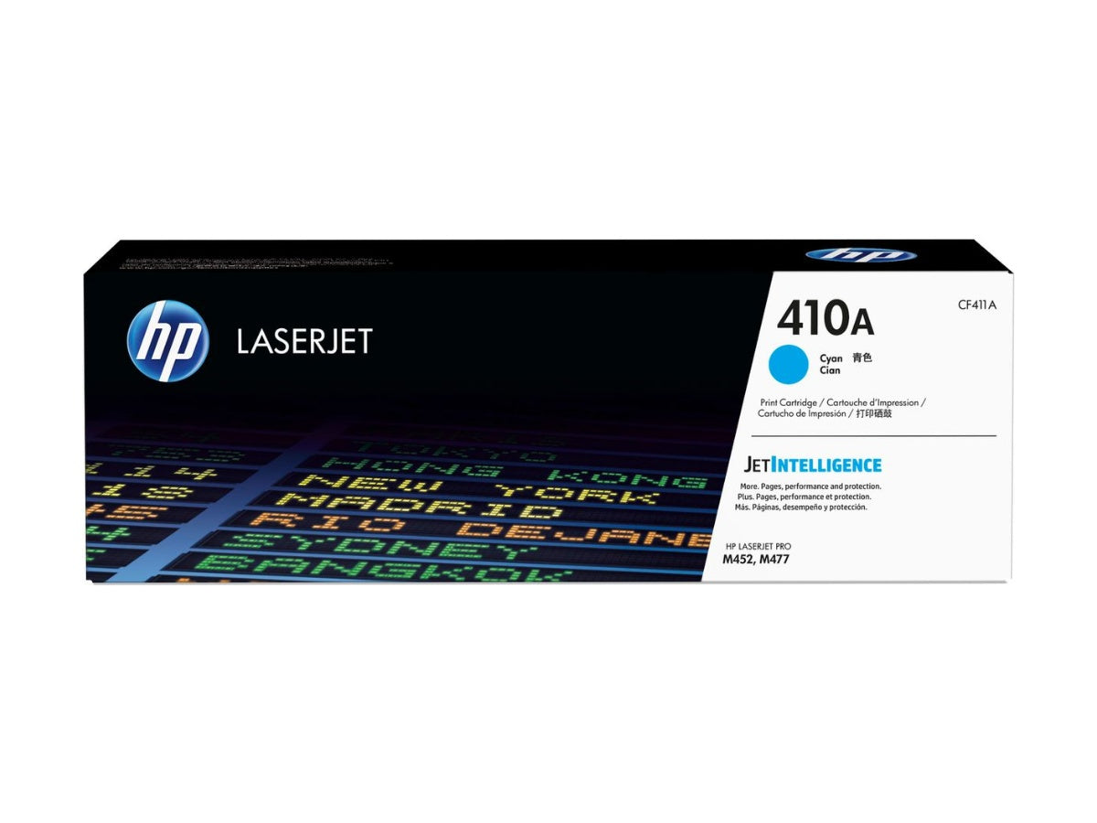 HP Toner-Modul 410A CLJ Enterprise M452, Cyan