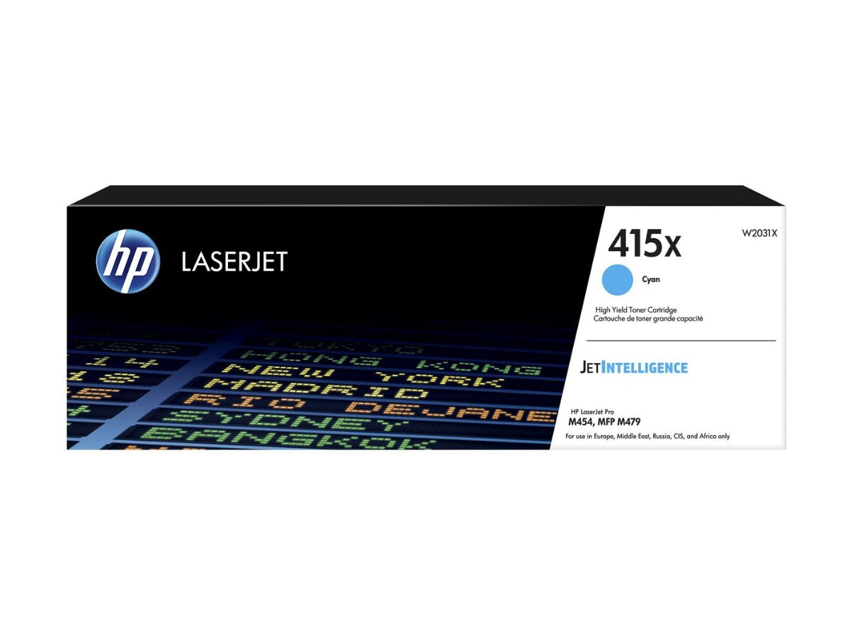 HP Toner-Modul 415X CLJ Pro M454/MFP M479, Cyan