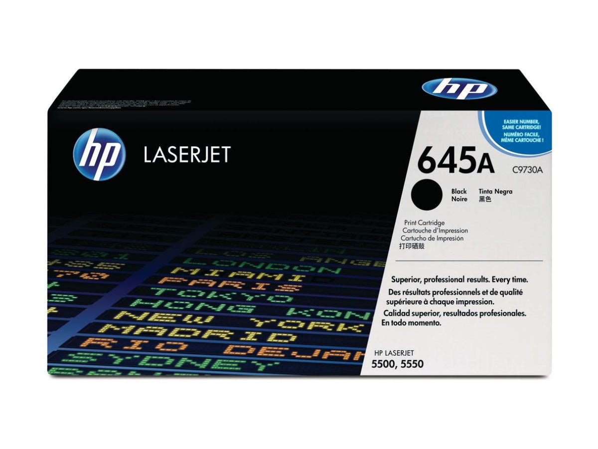 HP Toner-Modul 645A Color LaserJet 5500/5550, Schwarz