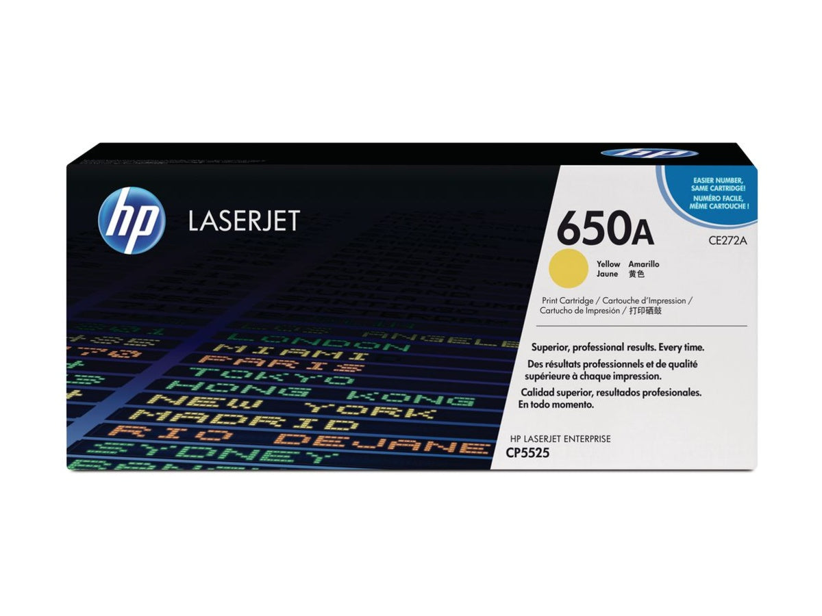 HP Toner-Modul 650A Color LJ CP5520/5525, Gelb
