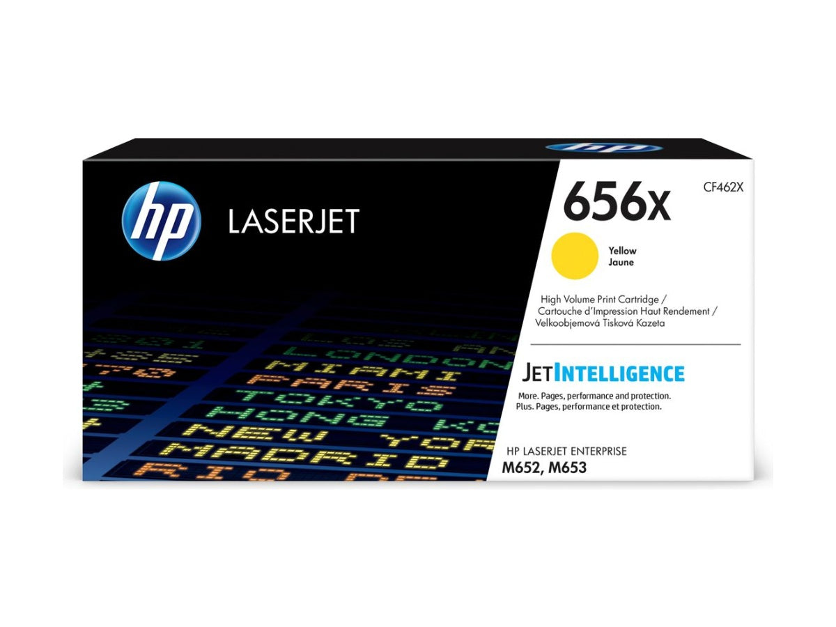 HP Toner-Modul 656X CLJ Enterprise M652/M653, Gelb