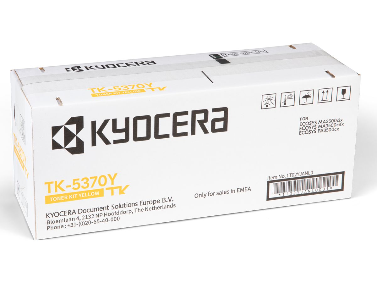 KYOCERA TK-5370 Original Toner, Gelb