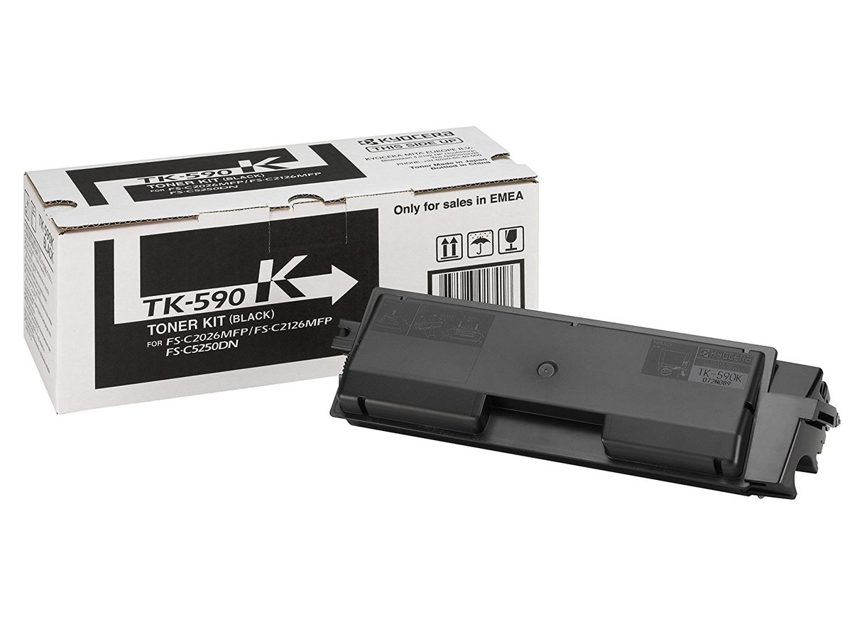KYOCERA TK-590 Original Toner, Schwarz