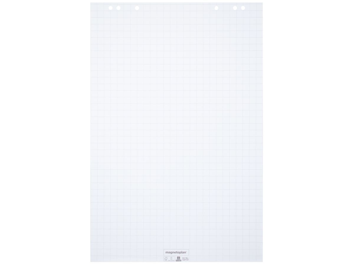 MAGNETOPLAN Flipchart-Block, 65 x 93 cm, 80 g/m²