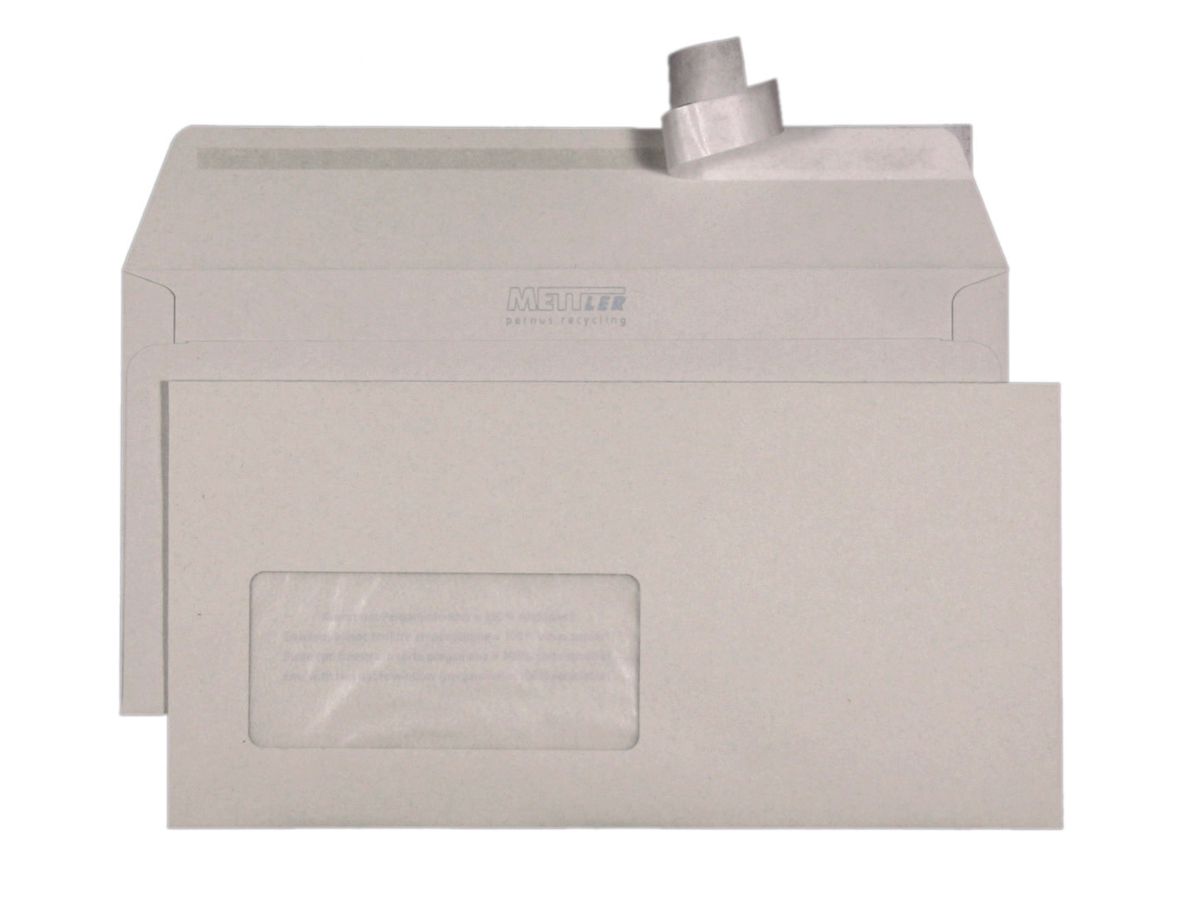 Mettler Couvert C5 Fenster links 100 g/m² (500 Stück)