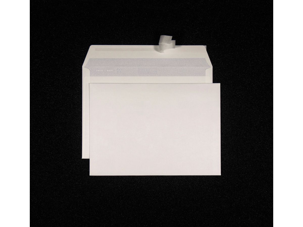 Mettler Couvert C5 ohne Fenster weiss 100 g/m² (500 Stück)