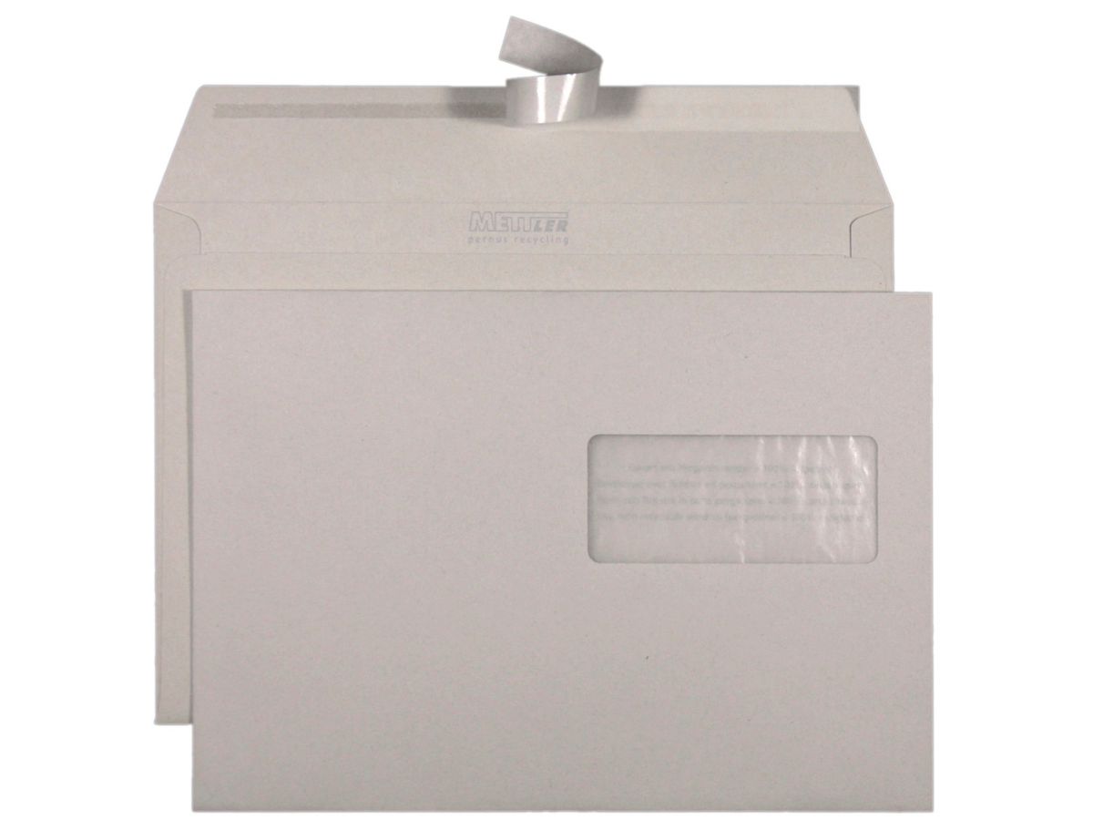 Mettler Couvert C5 Fenster rechts 100 g/m² (500 Stück)