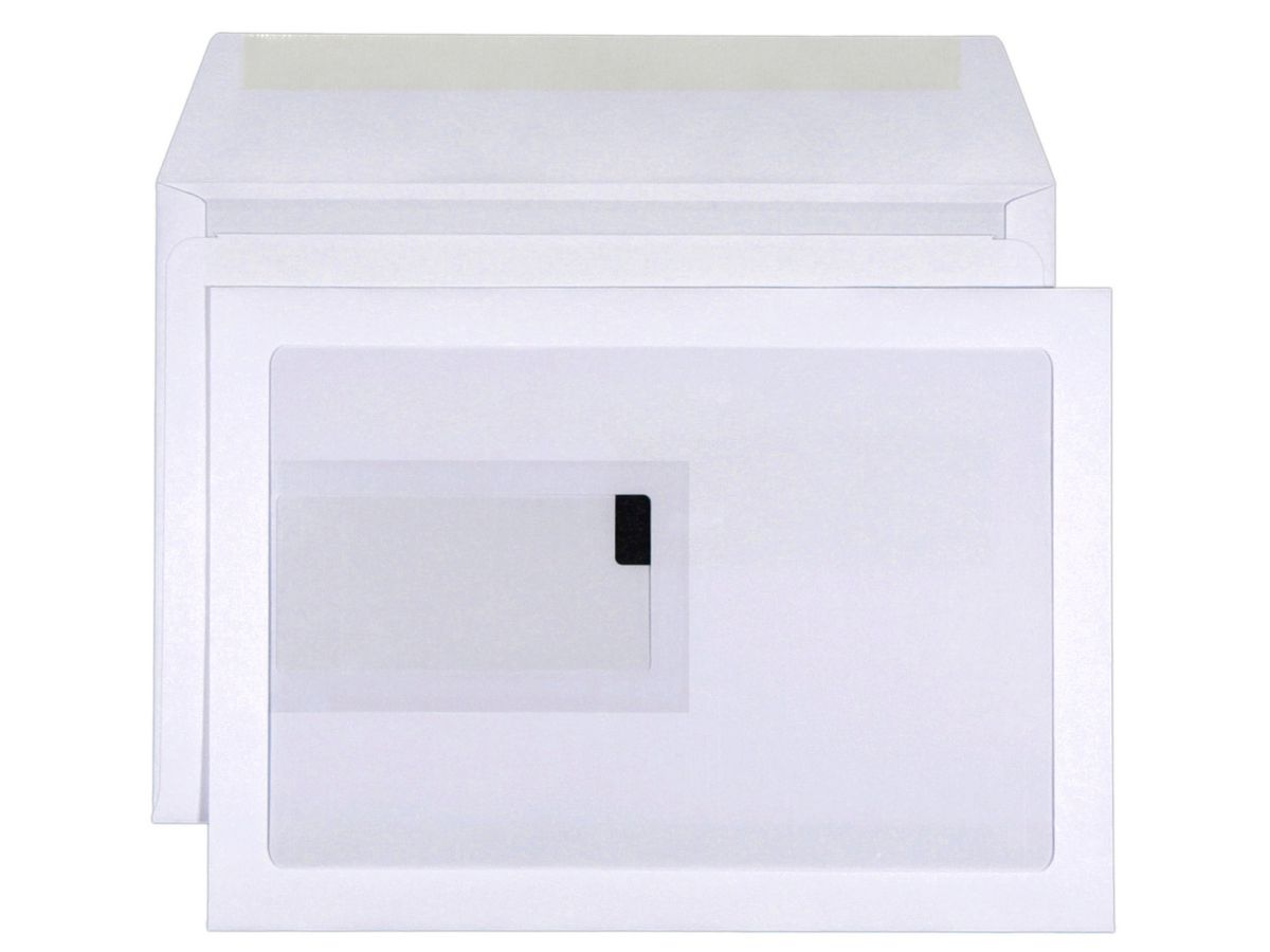 Mettler Couvert C5 Fenster rechts ultraweiss 100 g/m² (500 Stück)