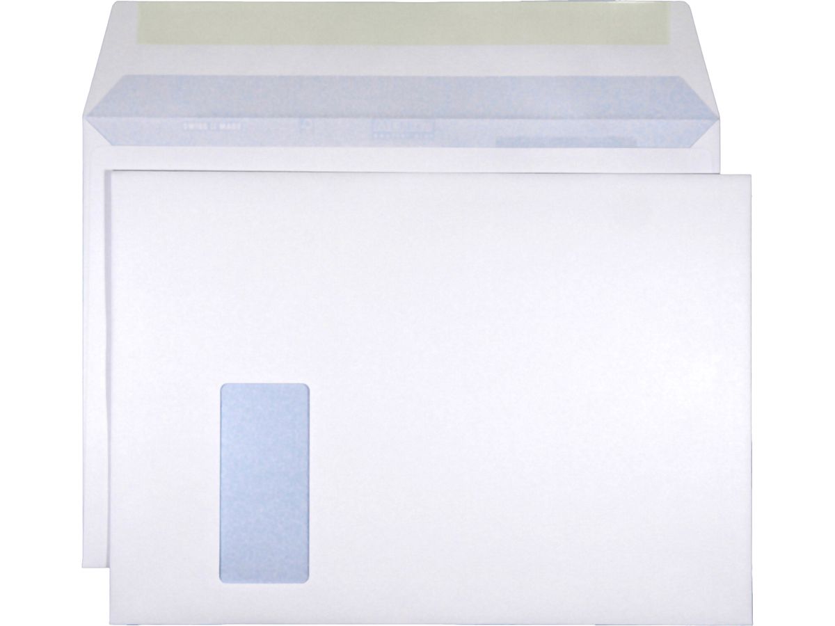 Mettler Couvert C4 Fenster links ultraweiss 120 g/m² (250 Stück)
