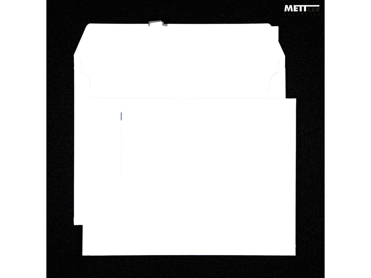 Mettler Couvert C4 Fenster links ultraweiss 120 g/m² (200 Stück)