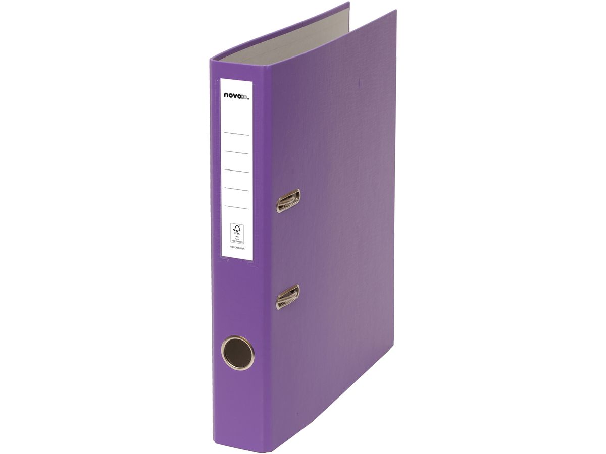 Ordner Novooo Pro 4cm A4, Violett