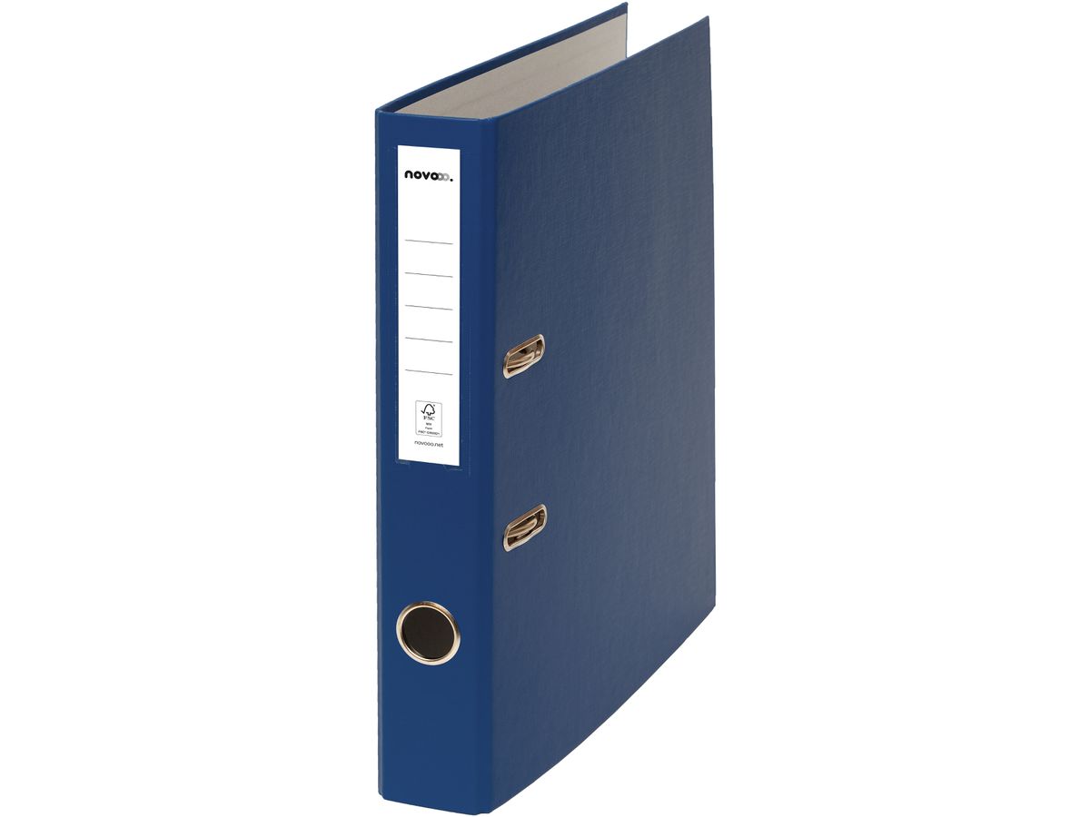 Ordner Novooo Pro 4cm A4, Marineblau