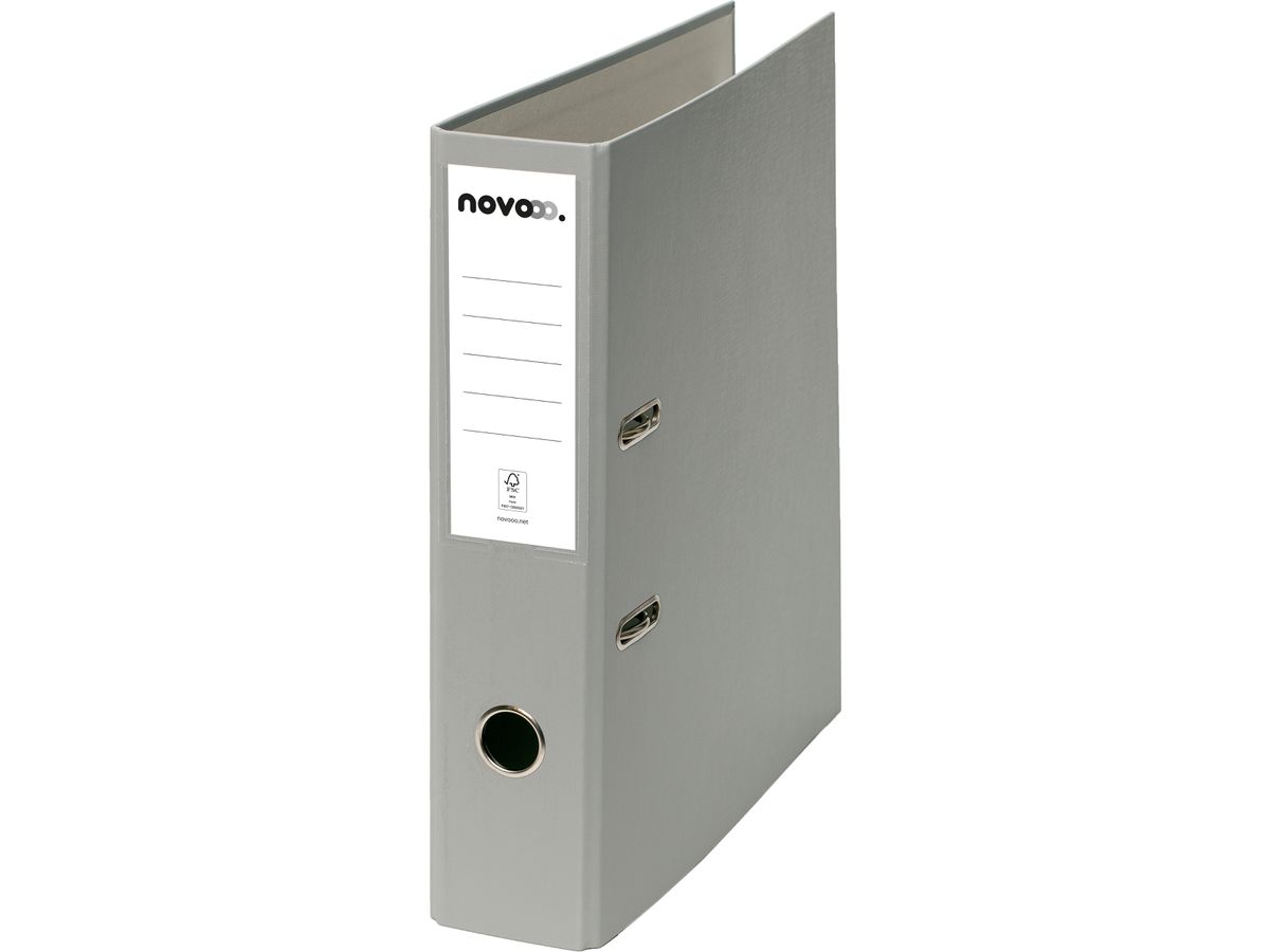 Ordner Novooo Pro 7cm A4, Grau
