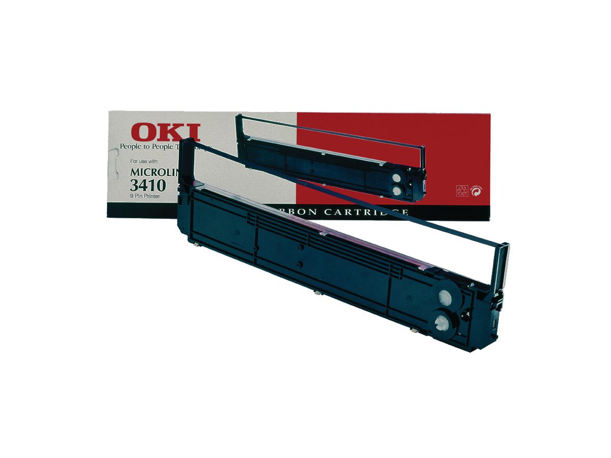 OKI Farbband Nylon schwarz 09002308 ML 3410