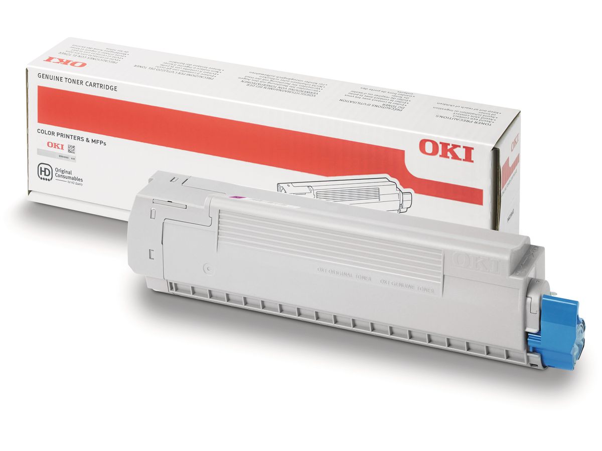 OKI MC860 Original Toner, Magenta