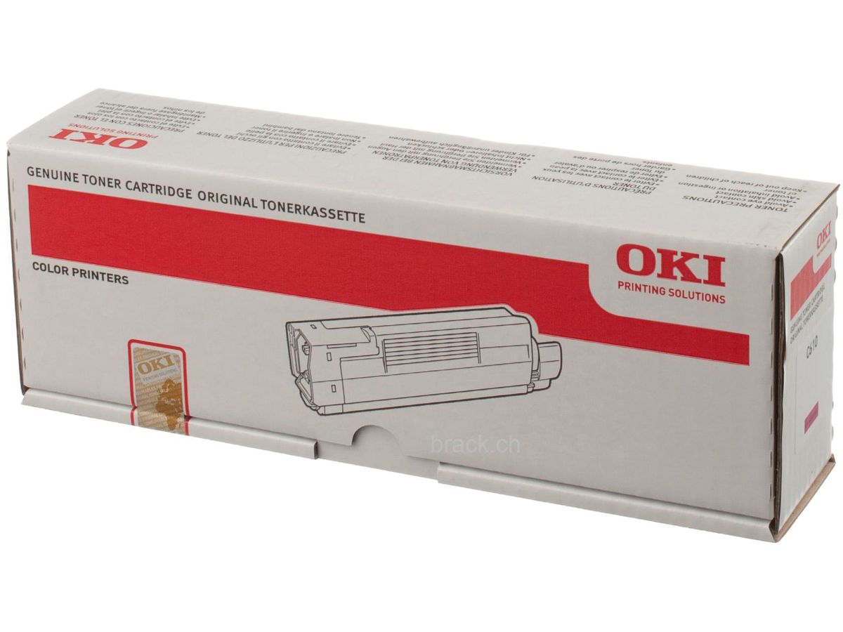 OKI C610 Original Toner, Magenta