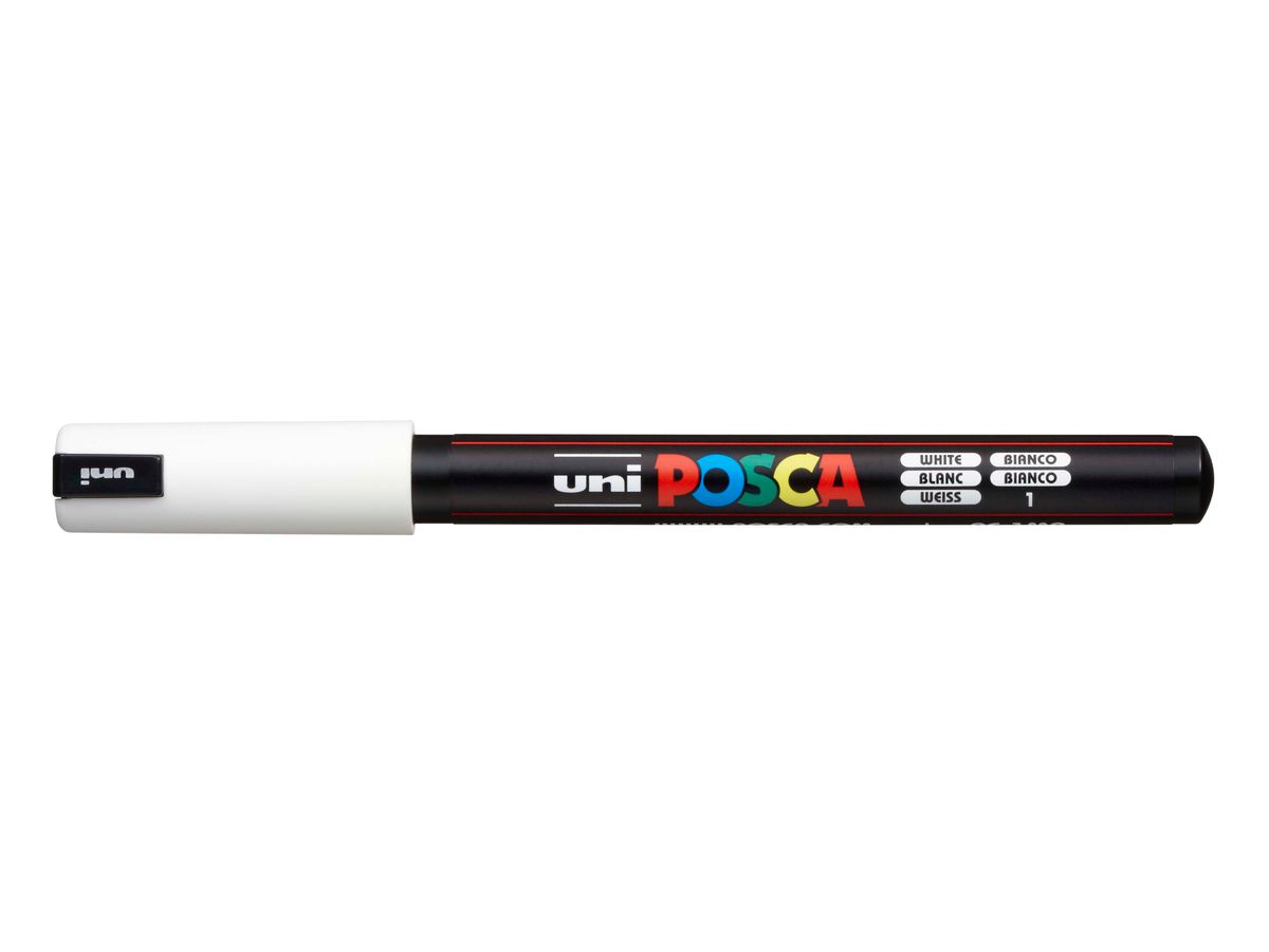 POSCA Fineliner 0.7mm PC-1MR weiss