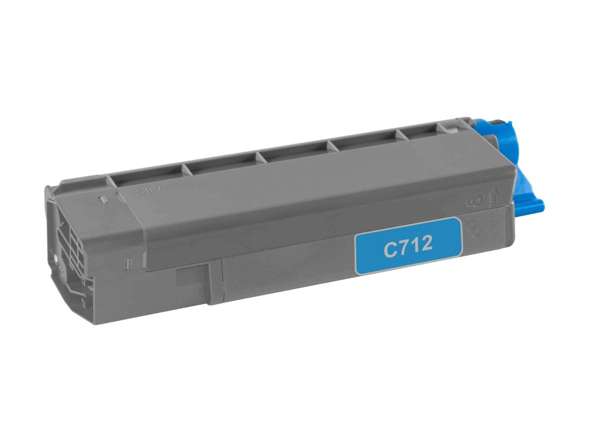 OKI C712 Toner kompatibel – 11'500 Seiten, Cyan