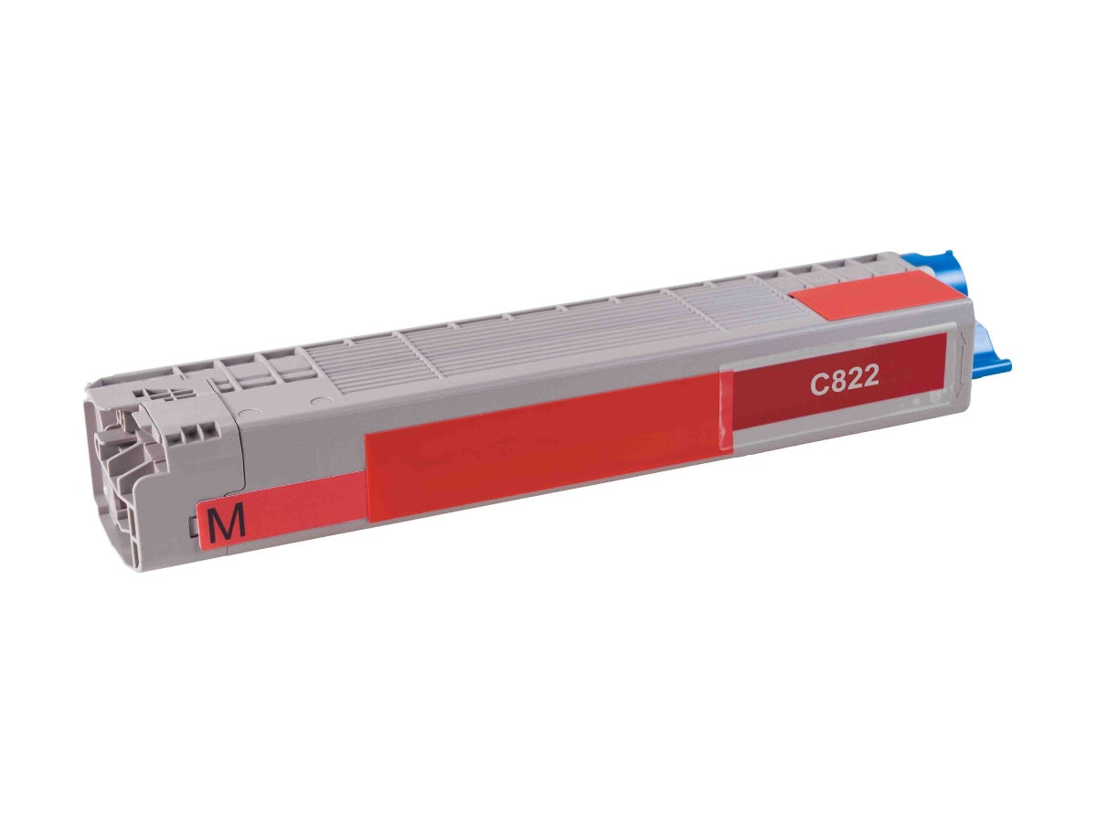 OKI C822 Toner kompatibel – 7'300 Seiten, Magenta