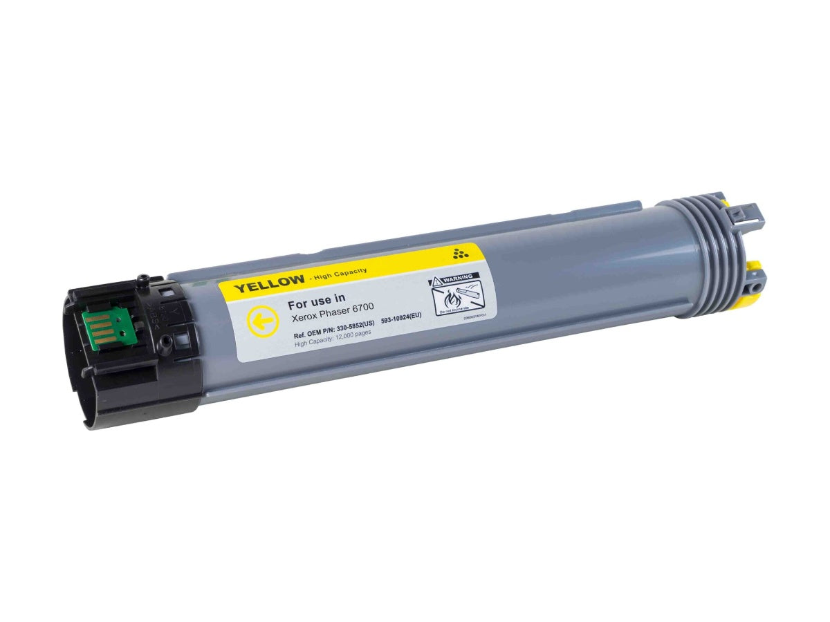Xerox Phaser 6700 Toner kompatibel – 12'000 Seiten, Gelb