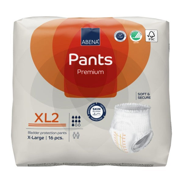 Pants Abena XL2, orange – 96 Stück (6 x 16)