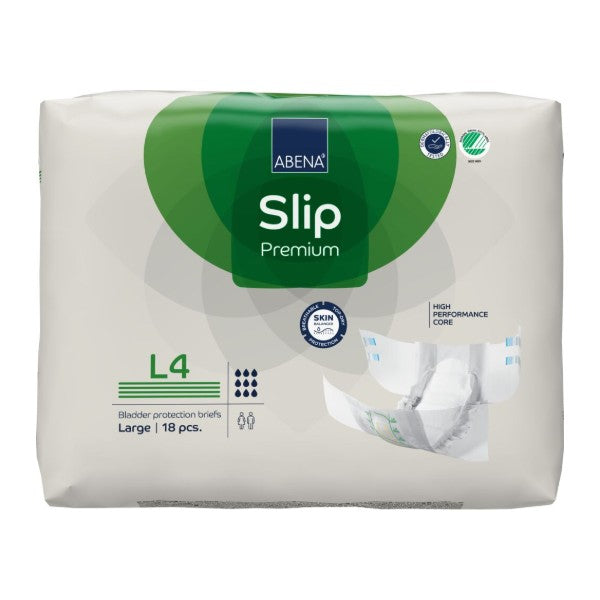 Slip Abena L4, grün – 72 Stück (4 x 18)