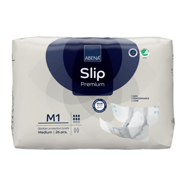 Slip Abena Premium M1, blau – 104 Stück (4 x 26)