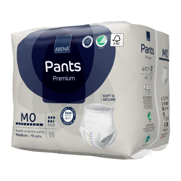 Pants Abena M0, blau – 90 Stück (6 x 15)